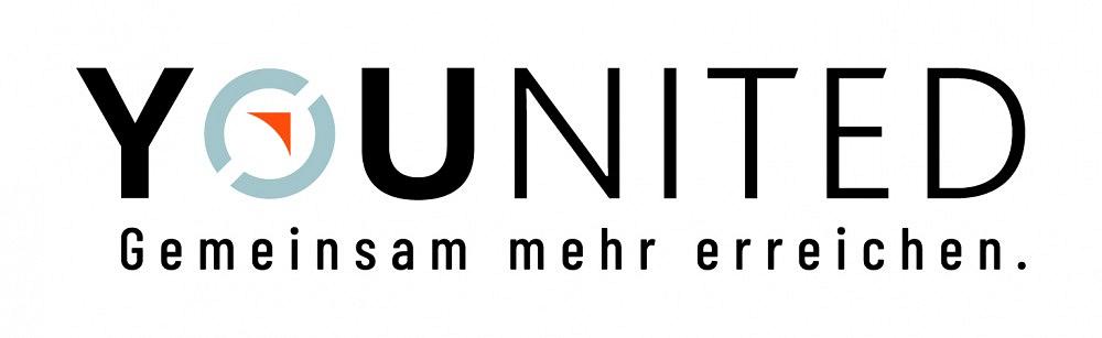 YOUNITED Logo mit Claim „Gemeinsam mehr erreichen“ – Leitbild und Verhaltenskodex der Salzgitter Gruppe